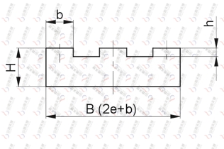 TG-T3 T型三排鏈條導軌